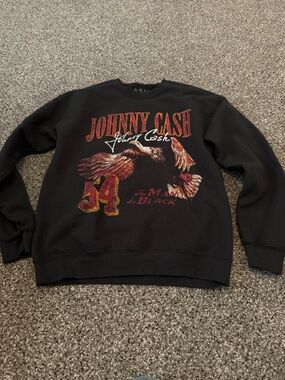 Womens Johnny cash sweatshirt small